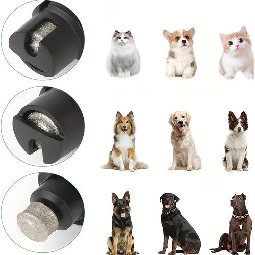 1 Powerful Cat And Dog Claw Trimmer, Nail Clipper Electric Claw Grinder Suitable For Small And Medium-sized Pets With Built-in Lithium Battery USB Charging